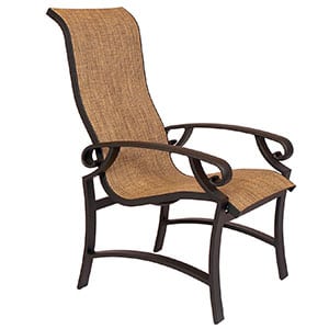 Monterey Sling Ultra High Back Dining Chair