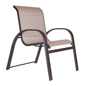 Bay Side Sling Low Back Dining Chair