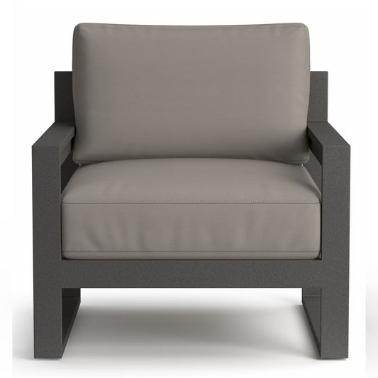 Bona Vista Cushion Lounge Chair - Track Arm