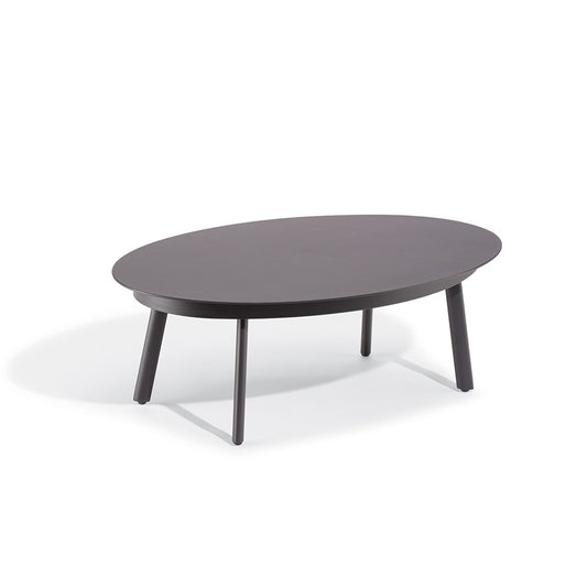 Eiland Coffee Table - Carbon Powder-Coated Aluminum